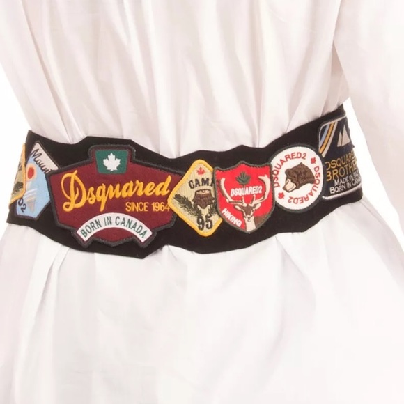 DSQUARED2 | Canada Patch Hiking Fur Belt - Picture 2 of 14